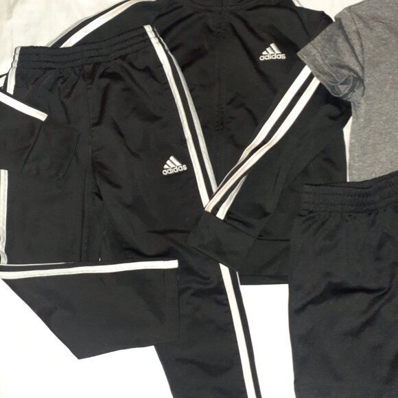 Kids clothes Lot BACK 2 SCHOOL outfits 2 PC set Adidas~Air Jordan-BOYS SIZE 4T - Picture 3 of 4